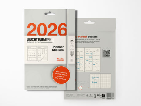 2027 Leuchtturm 1917 Monthly Planner Stickers