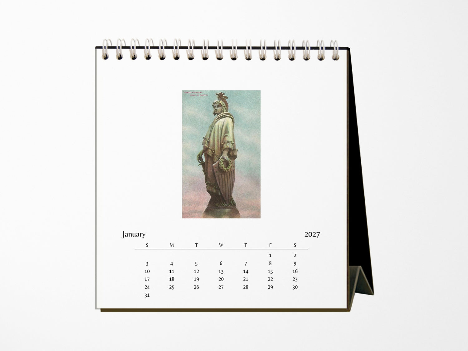 2027 Washington DC Desk Calendar