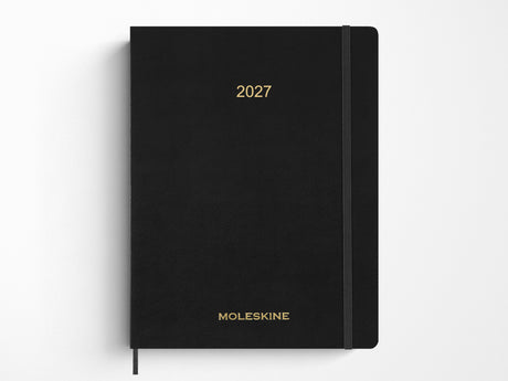 Moleskine 15 Month 2027 Weekly Planner - Black Soft Cover
