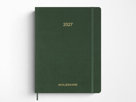 Moleskine 15 Month 2027 Weekly Planner - Myrtle Green Soft Cover