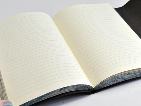 The Novelist Leather Journal with Lined Pages